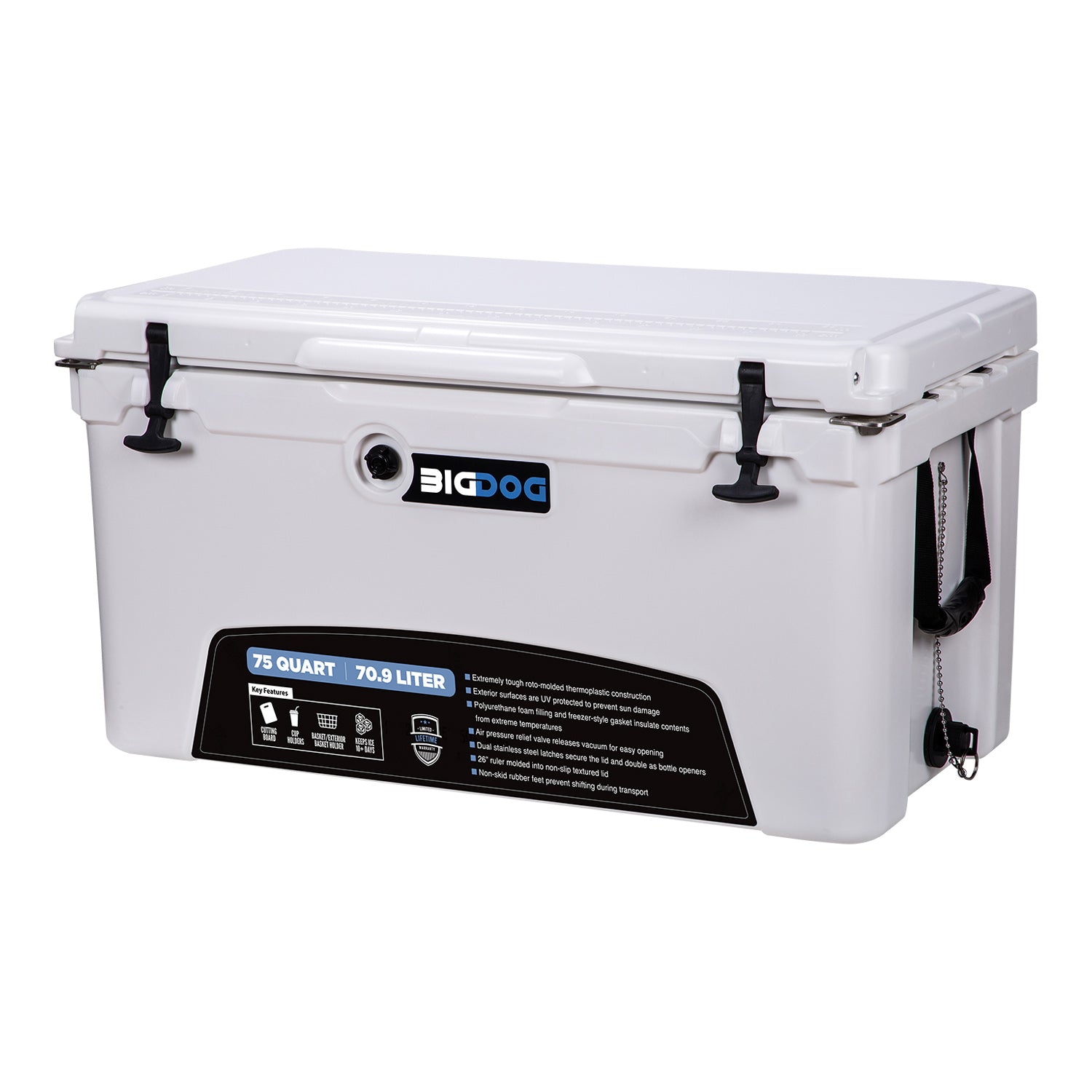 BigDog 75 Quart Hard Sided Cooler (BDC75) – TrailFX.com