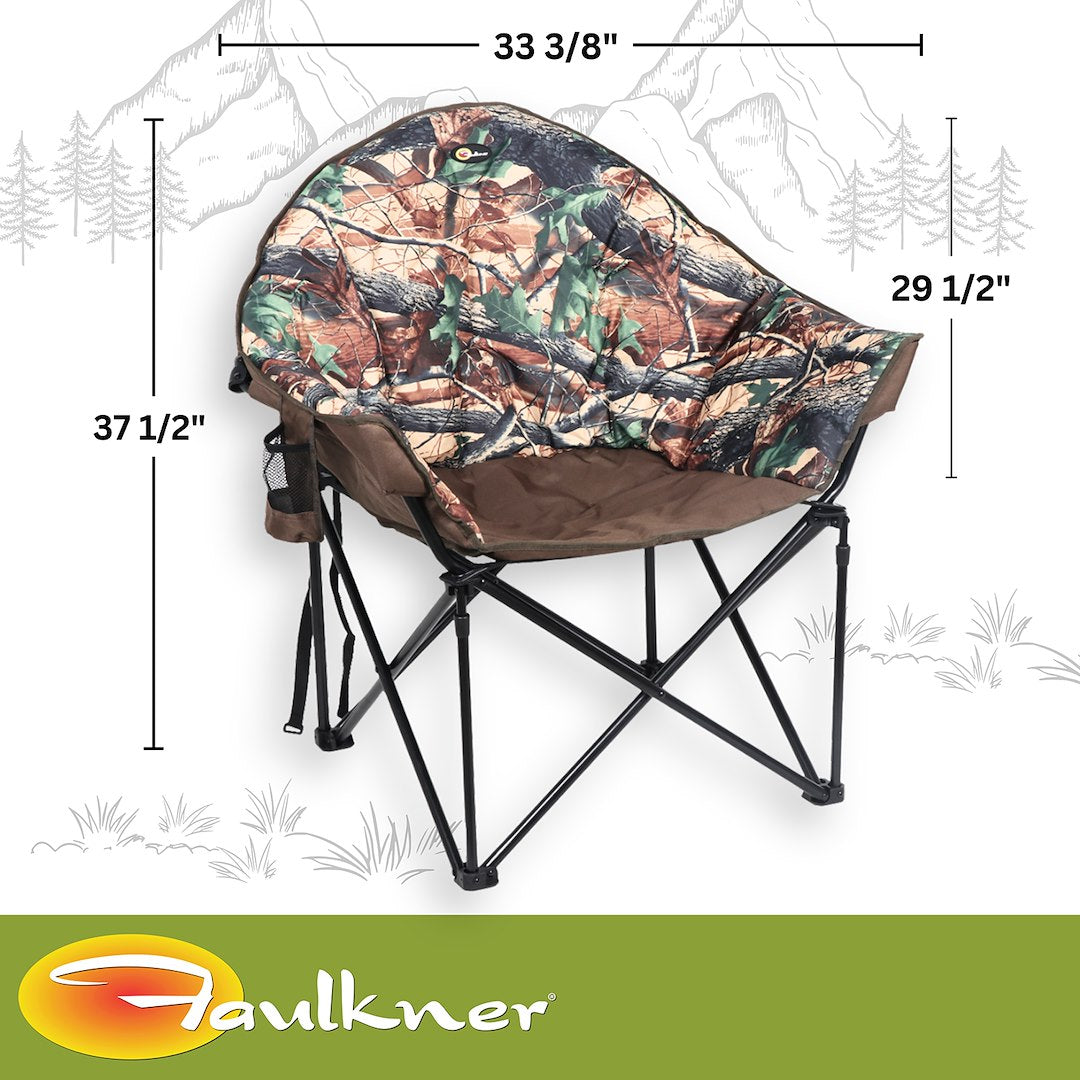 Faulkner 52285h Camping Chair||flk_52285h_Big Dog Bucket Chair_Camo_B2c_3.Jpg||87||flk52285h||1596879