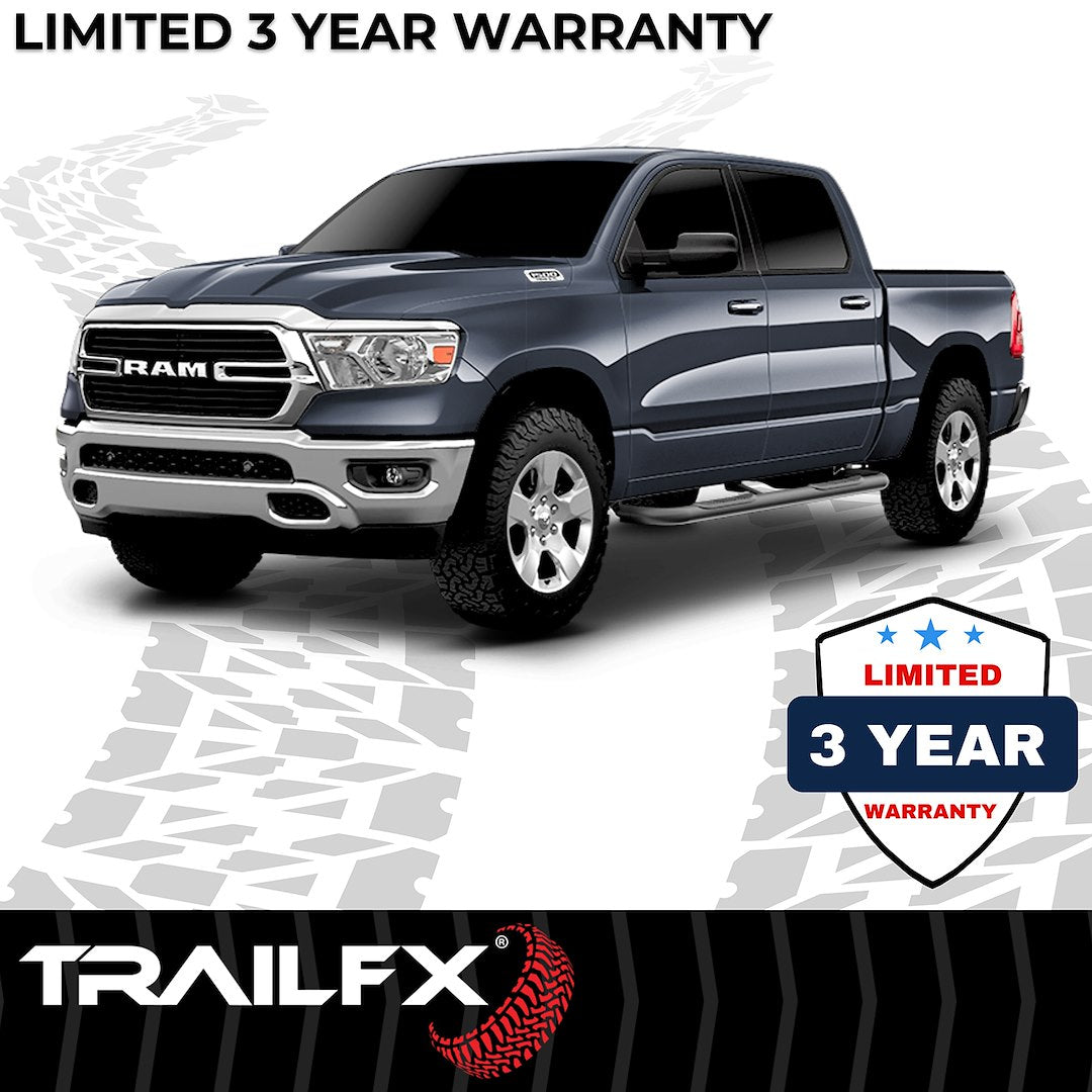 Trailfx A0054b Nerf Bar||t83_A0054b_3 Inch Round Step Bar_Extended_B2c_7.Jpg||91||t83a0054b||1515778