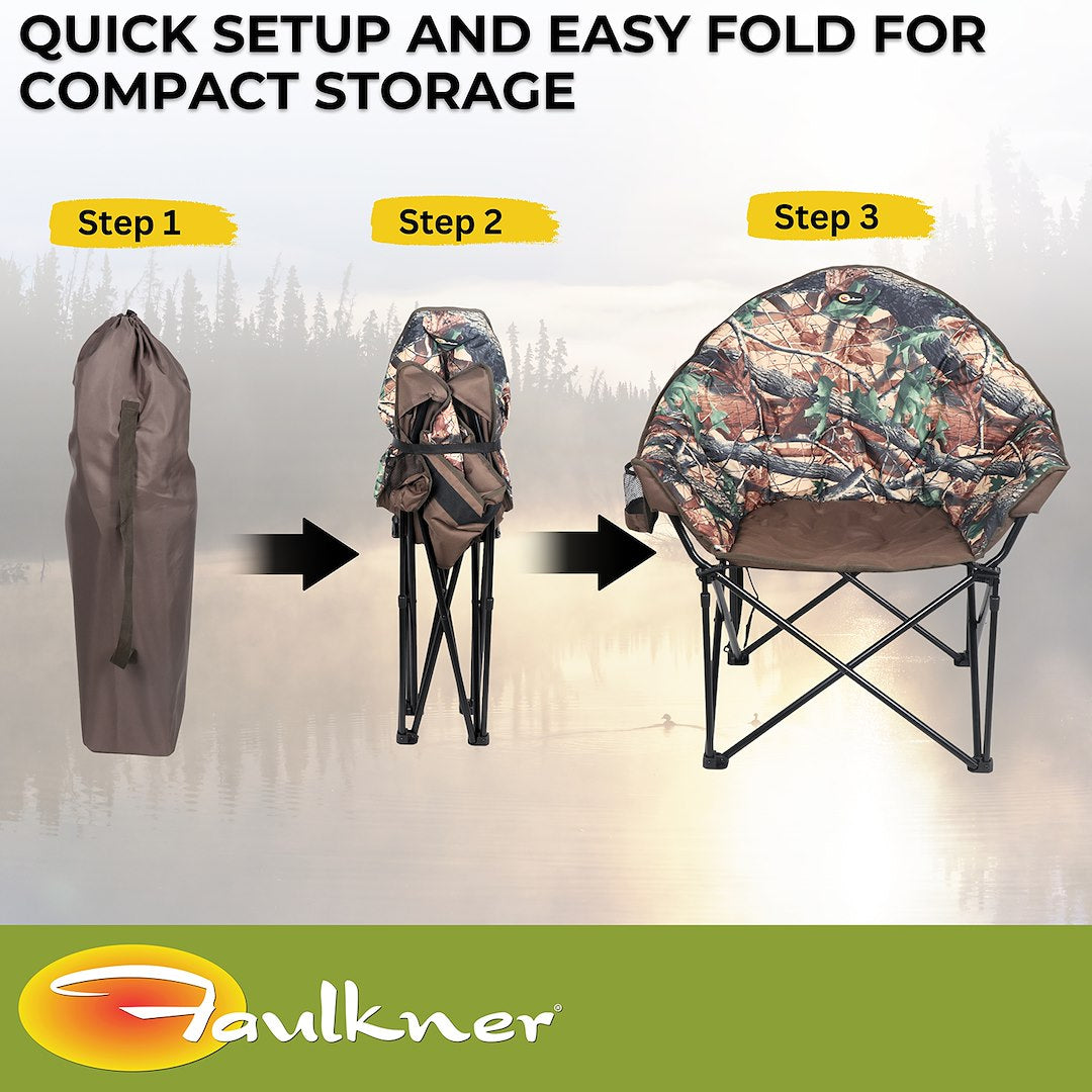 Faulkner 52285h Camping Chair||flk_52285h_Big Dog Bucket Chair_Camo_B2c_5.Jpg||89||flk52285h||1595679