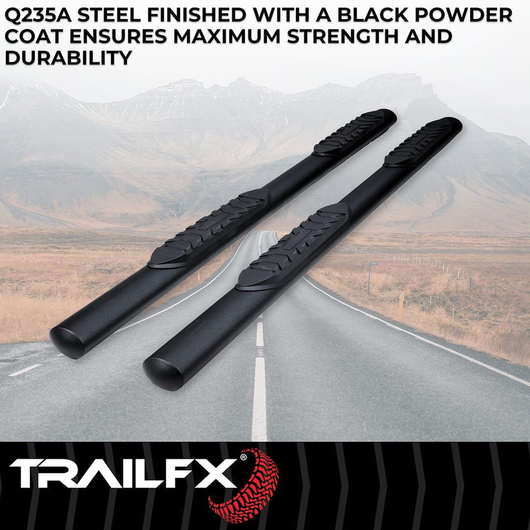 Trailfx A1558t Nerf Bar||t83_A1558t_4 Inch Oval Straight Step Bar_Crew_B2c_2.Jpg||86||t83a1558t||1521675