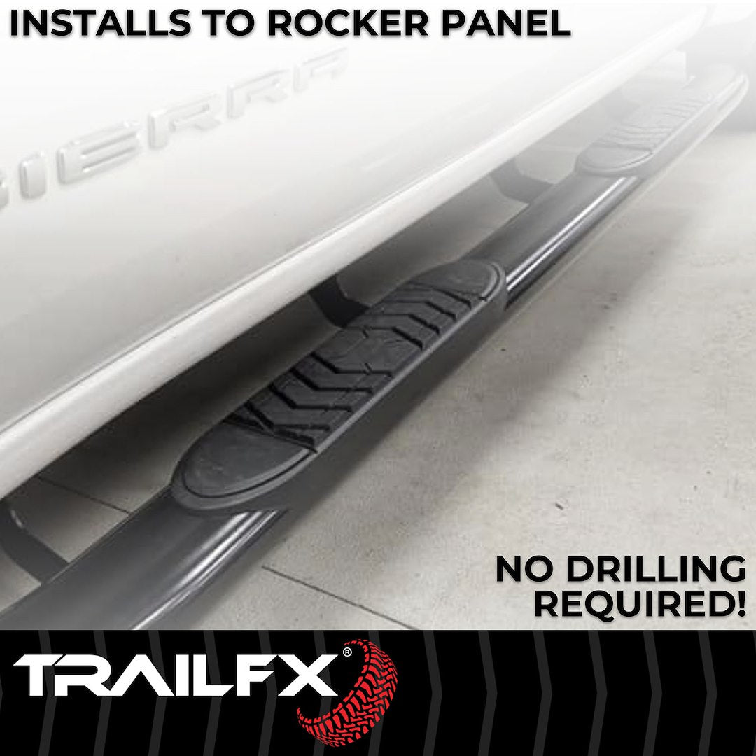 Trailfx A7002b Nerf Bar||t83_A7002b_5 Inch Oval Straight Step Bar_Extended_B2c_7.Jpg||91||t83a7002b||1531761