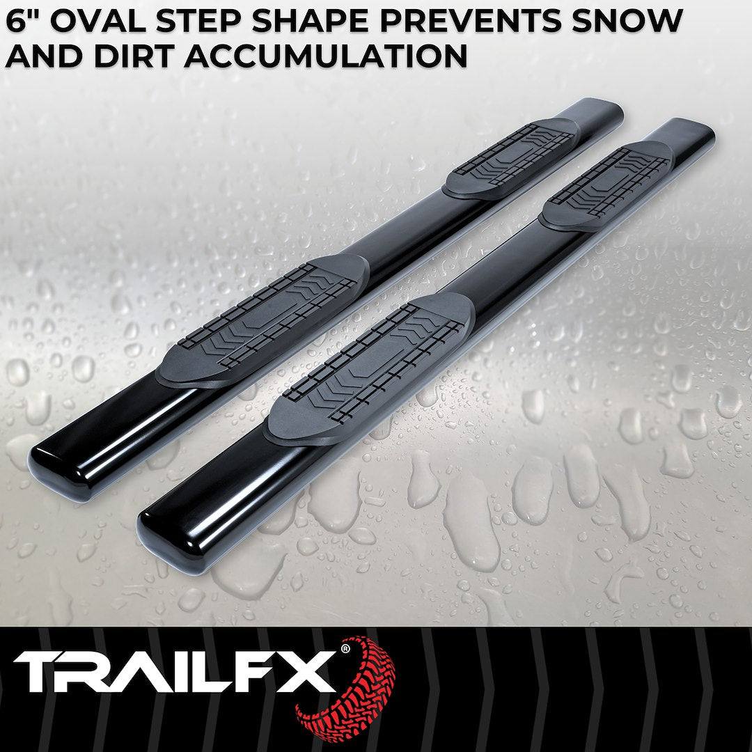 Trailfx A8211b Nerf Bar||t83_A8211b_6 Inch Oval Straight Step Bar_Extended_B2c_4.Jpg||88||t83a8211b||1548973