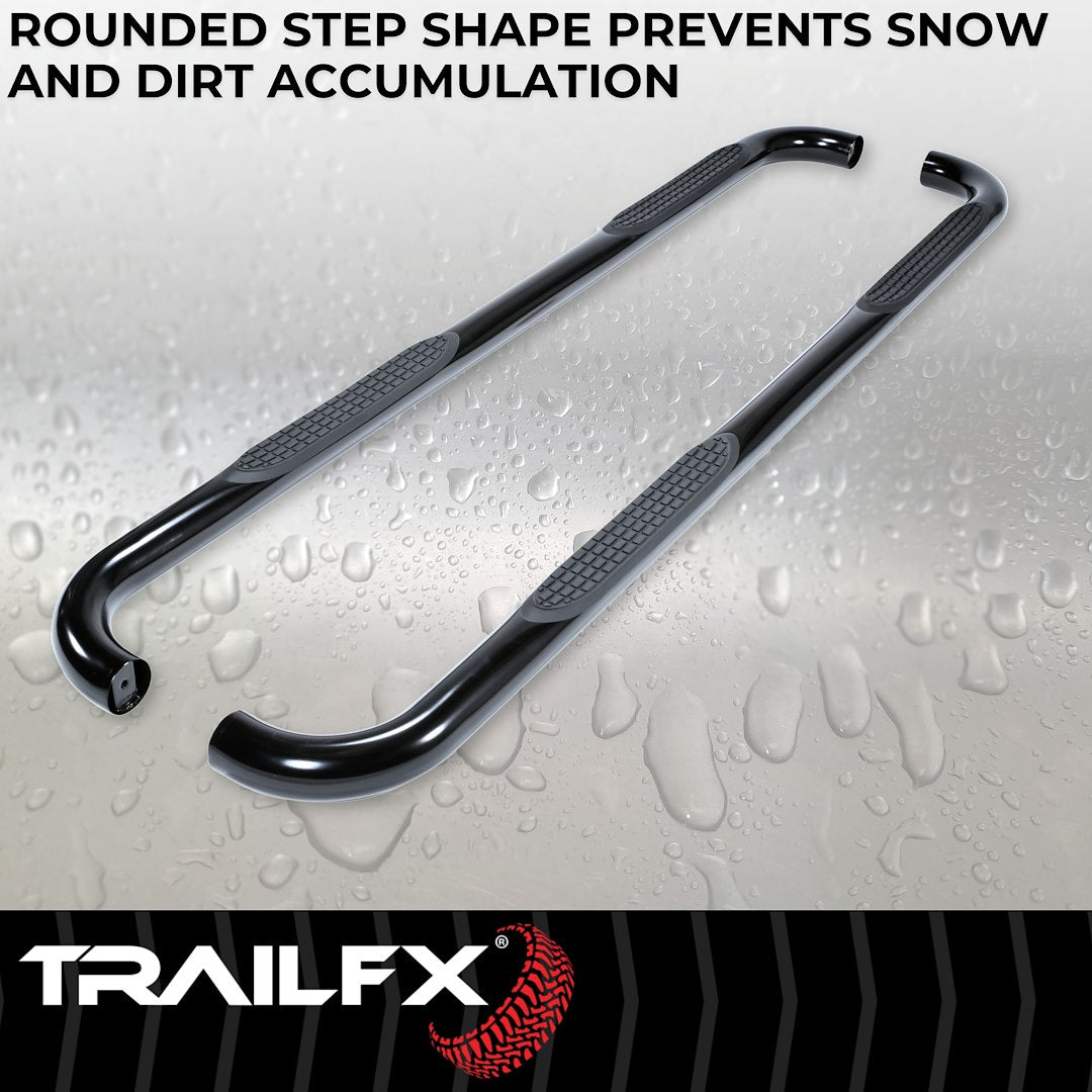 Trailfx A0058b Nerf Bar||t83_A0058b_3 Inch Round Step Bar_Extended_B2c_4.Jpg||88||t83a0058b||1516156