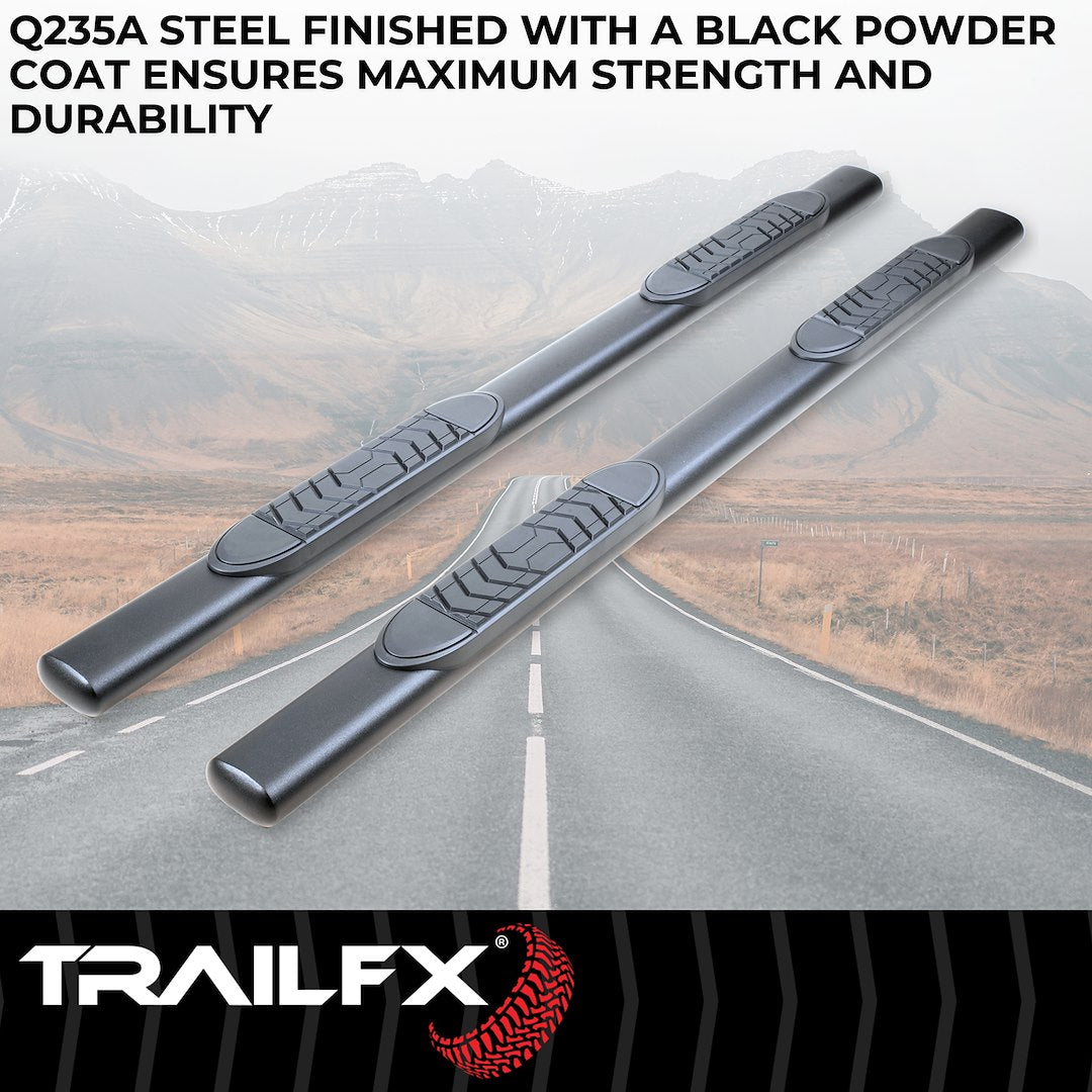 Trailfx A7101t Nerf Bar||t83_A7101t_5 Inch Oval Straight Step Bar_Crew_B2c_2.Jpg||86||t83a7101t||1532044