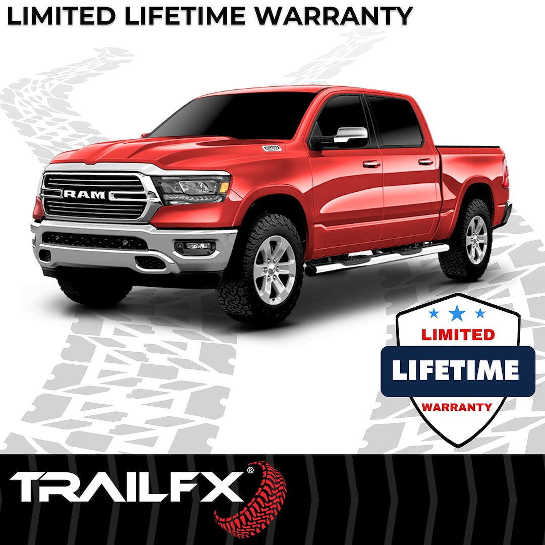 Trailfx A8244s Nerf Bar||t83_A8244s_6 Inch Oval Straight Step Bar_Extended_B2c_8.Jpg||92||t83a8244s||1548944