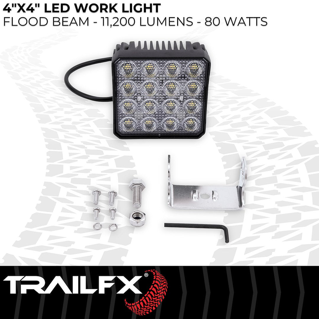 Trailfx 4x4wlamf1 Work Light||t8l_4x4wlamf1_Led Work Light_B2c_5.Jpg||89||t8l4x4wlamf1||1779970
