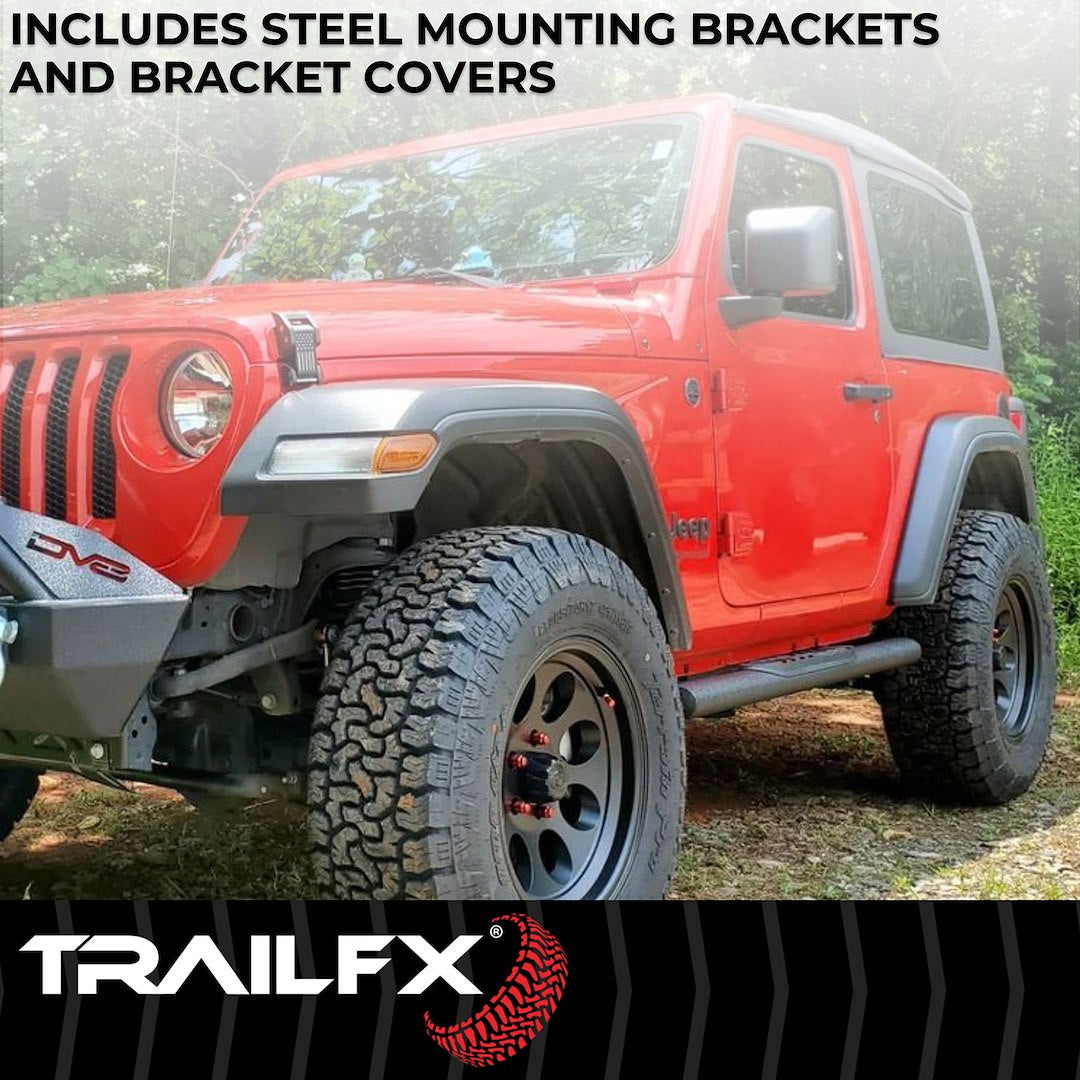 Trailfx A1546t Nerf Bar||t83_A1546t_4 Inch Oval Straight Step Bar_Standard_B2c_6.Jpg||90||t83a1546t||1521053