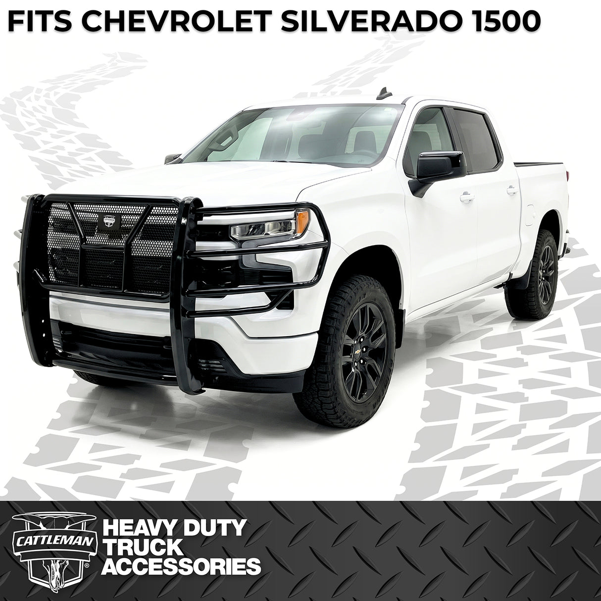 Grille Guard For Chevrolet Silverado 1500 (1158B)