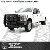 Front Bumper for Ford F250/F350, w/Rec (2367PR)