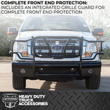 Front Bumper for Ford F250/F350, w/Rec (2370PRS)
