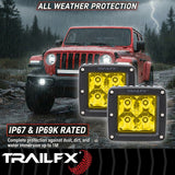 Trailfx 2x2ams2 Driving/ Fog Light||t8l_2x2ams2_Led Pod Lights_B2c_9.Jpg||93||t8l2x2ams2||1771812
