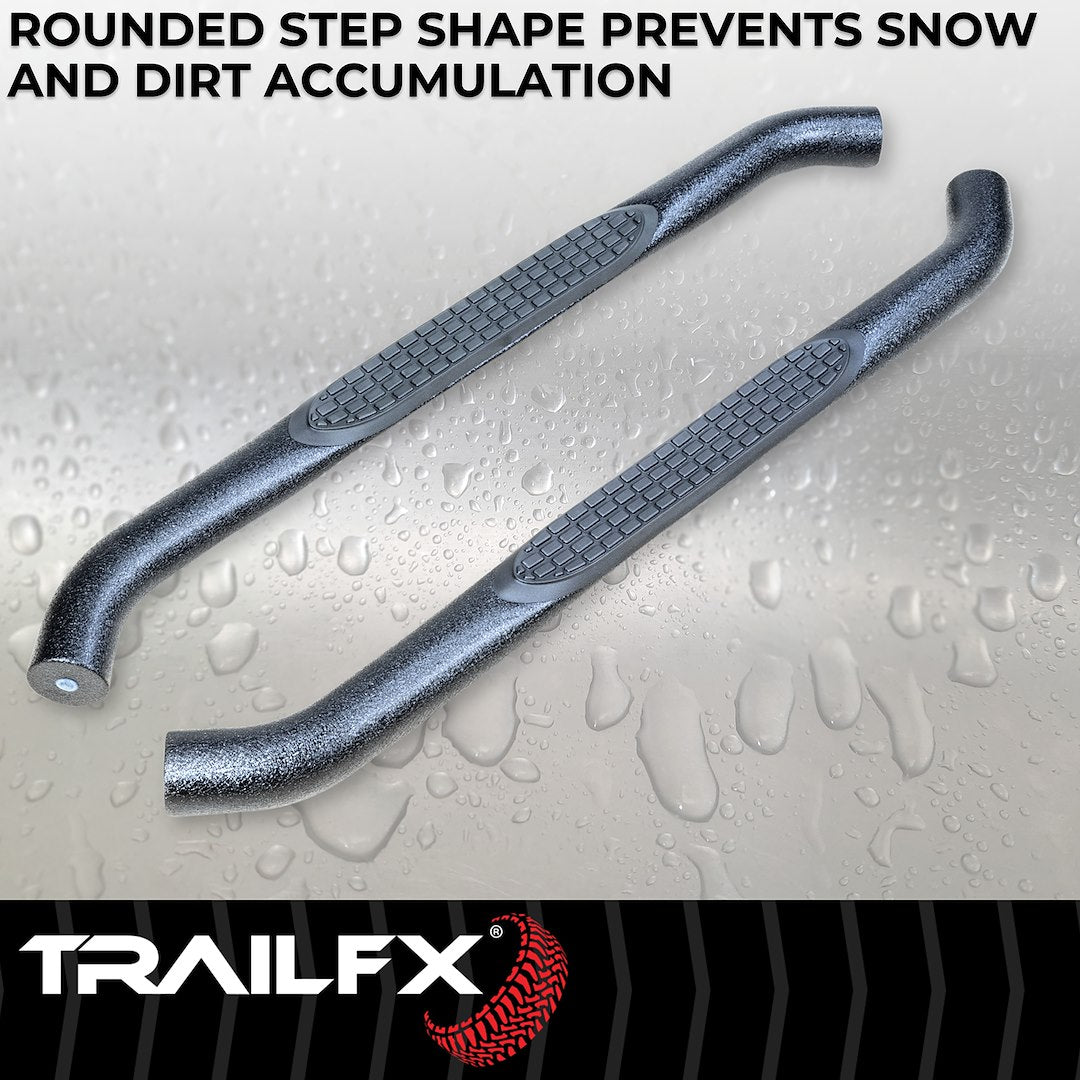 Trailfx A0056t Nerf Bar||t83_A0056t_3 Inch Round Step Bar_Standard_B2c_4.Jpg||88||t83a0056t||1516111
