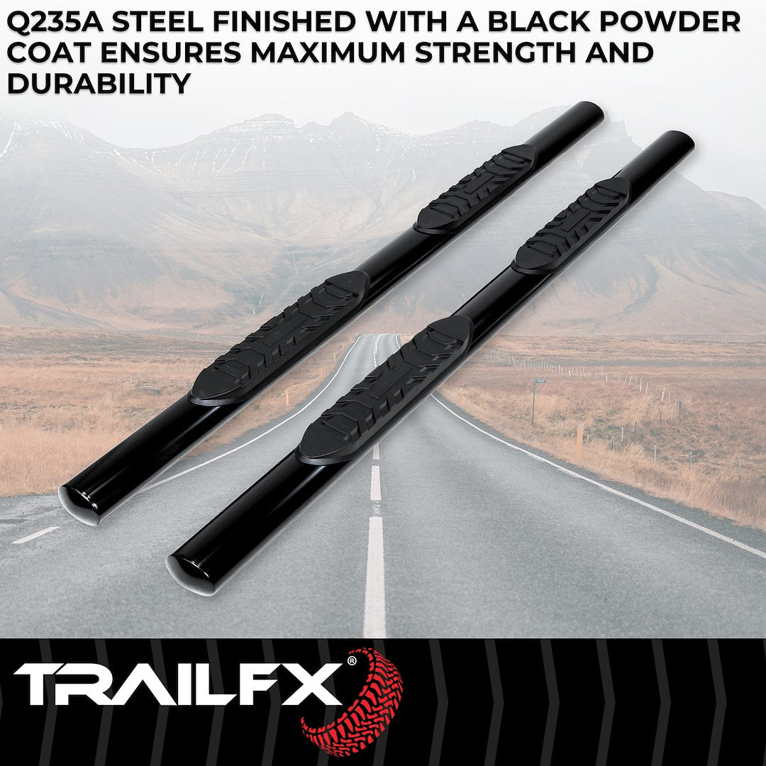 Trailfx A1516b Nerf Bar||t83_A1516b_4 Inch Oval Straight Step Bar_Extended_B2c_2.Jpg||86||t83a1516b||1520834