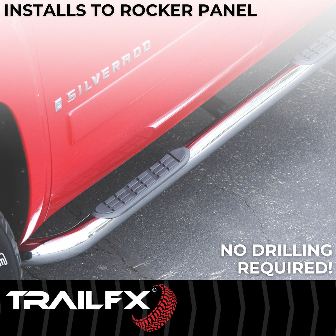 Trailfx A0009s Nerf Bar||t83_A0009s_3 Inch Round Step Bar_Extended_B2c_6.Jpg||90||t83a0009s||1515990