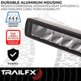 Trailfx 6srbkcm Light Bar||t8l_6srbkcm_Led Light Bar_Blk_B2c_7.Jpg||91||t8l6srbkcm||1779984