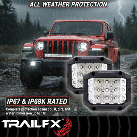 Trailfx Podsidf2 Driving/ Fog Light||t8l_Podsidf2_Led Side Shooter Pod Lights_B2c_9.Jpg||93||t8lpodsidf2||1771966