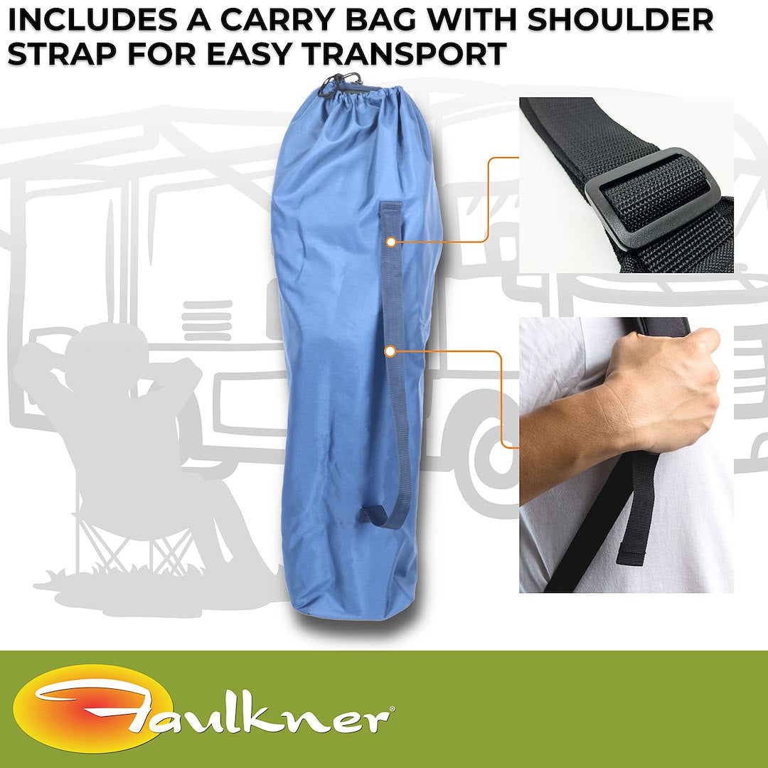 Faulkner 49575h Camping Chair||flk_49575h_Big Dog Bucket Chair_Blue Black_B2c_6.Jpg||90||flk49575h||1596956