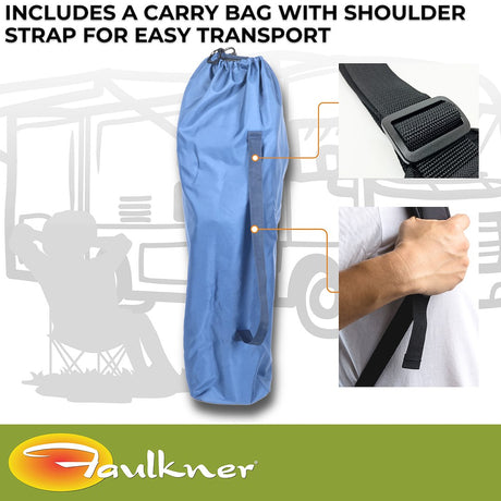 Faulkner 49575h Camping Chair||flk_49575h_Big Dog Bucket Chair_Blue Black_B2c_6.Jpg||90||flk49575h||1596956