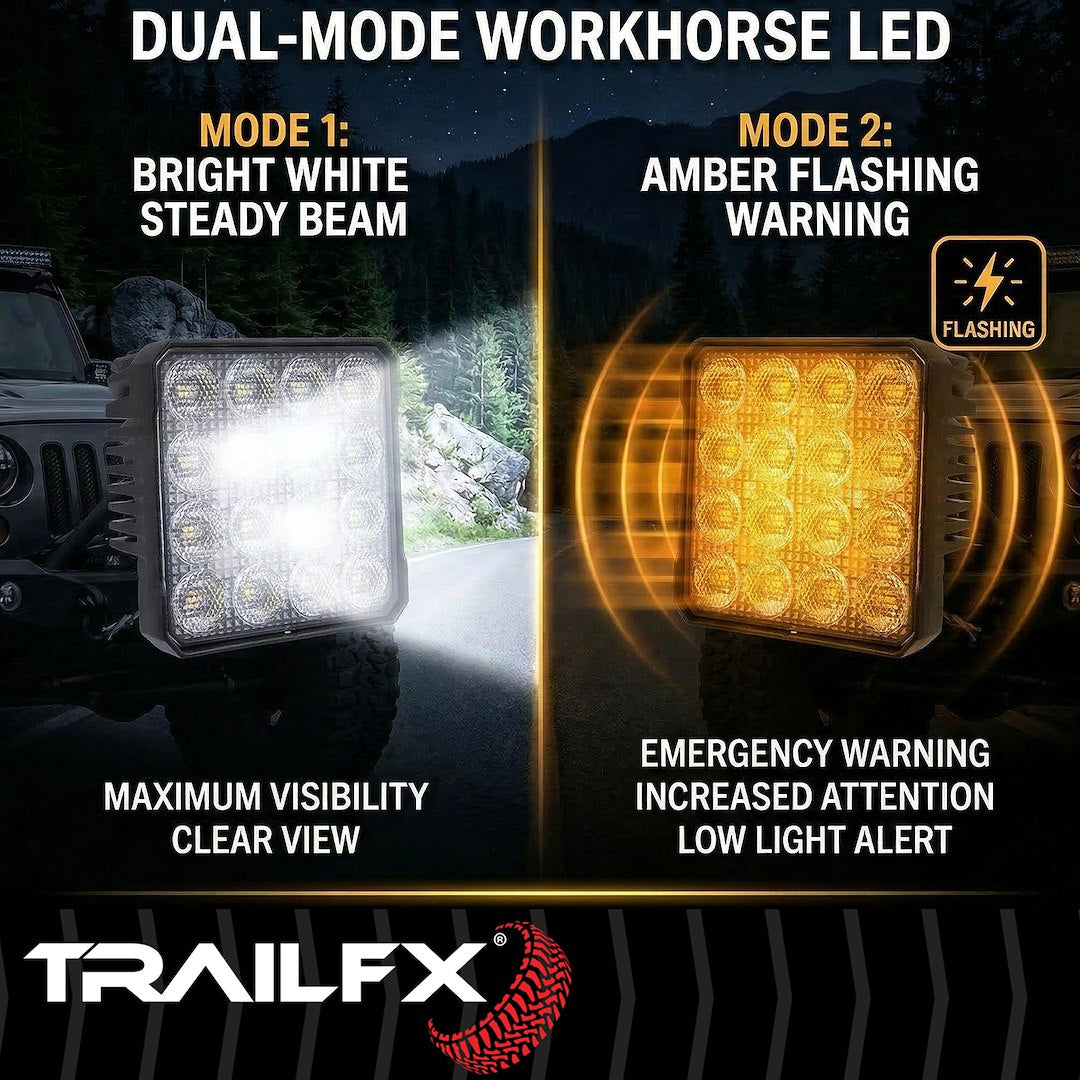 Trailfx 4x4wlamf1 Work Light||t8l_4x4wlamf1_Led Work Light_B2c_7.Jpg||91||t8l4x4wlamf1||1779972