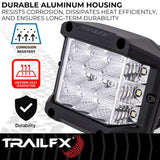 Trailfx Podsidf2 Driving/ Fog Light||t8l_Podsidf2_Led Side Shooter Pod Lights_B2c_7.Jpg||91||t8lpodsidf2||1771964