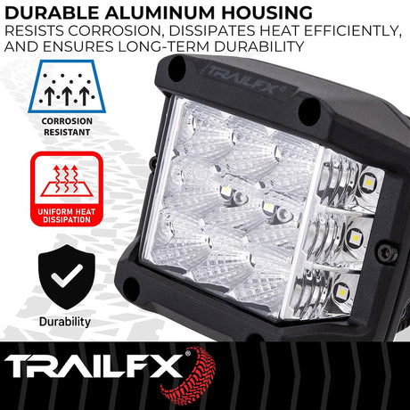 Trailfx Podsidf2 Driving/ Fog Light||t8l_Podsidf2_Led Side Shooter Pod Lights_B2c_7.Jpg||91||t8lpodsidf2||1771964