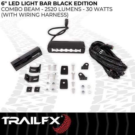 Trailfx 6srbkcm Light Bar||t8l_6srbkcm_Led Light Bar_Blk_B2c_5.Jpg||89||t8l6srbkcm||1779982