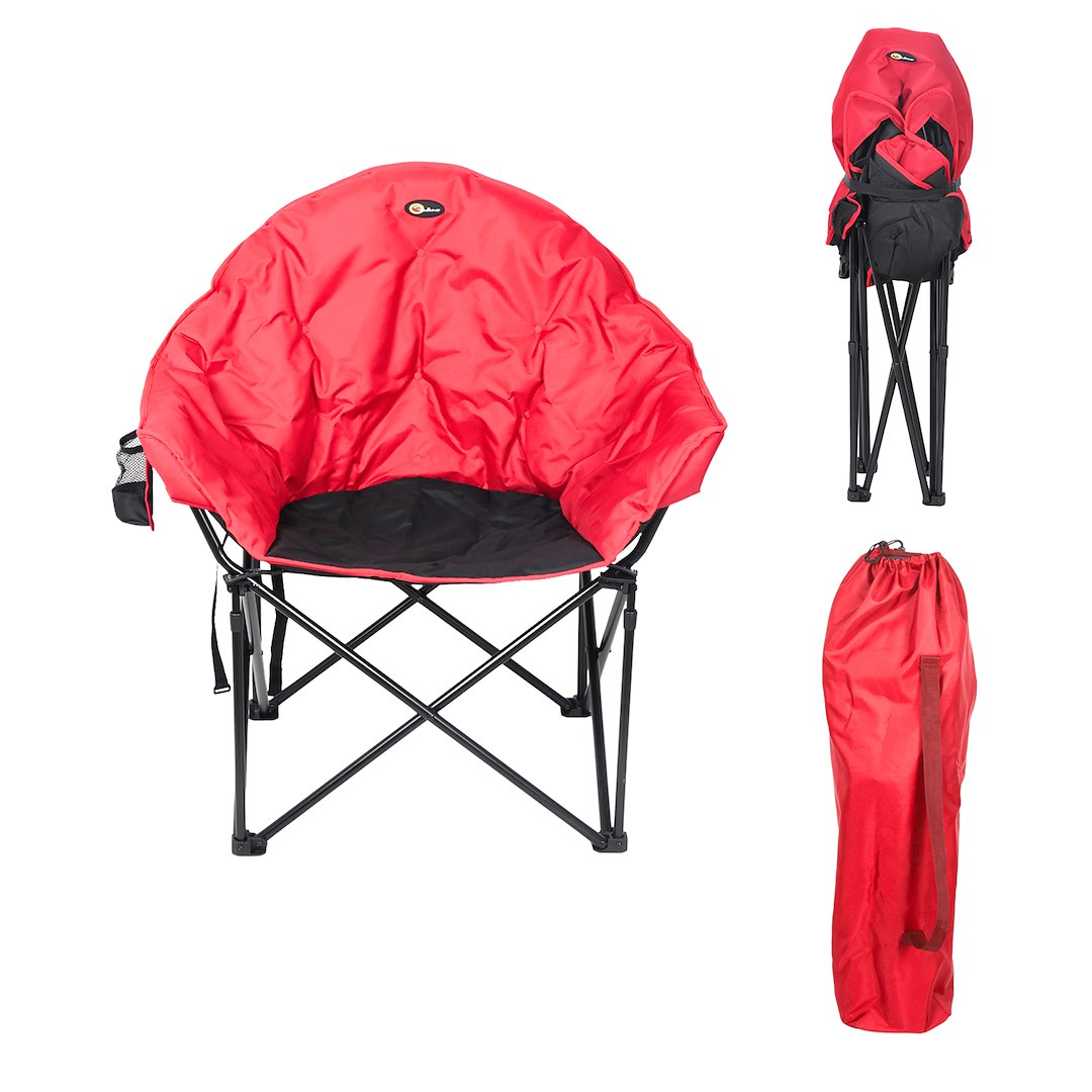 Faulkner 49579h Camping Chair||flk_49579h_Big Dog Bucket Chair_Red Black_B2c_2.Jpg||86||flk49579h||1596523