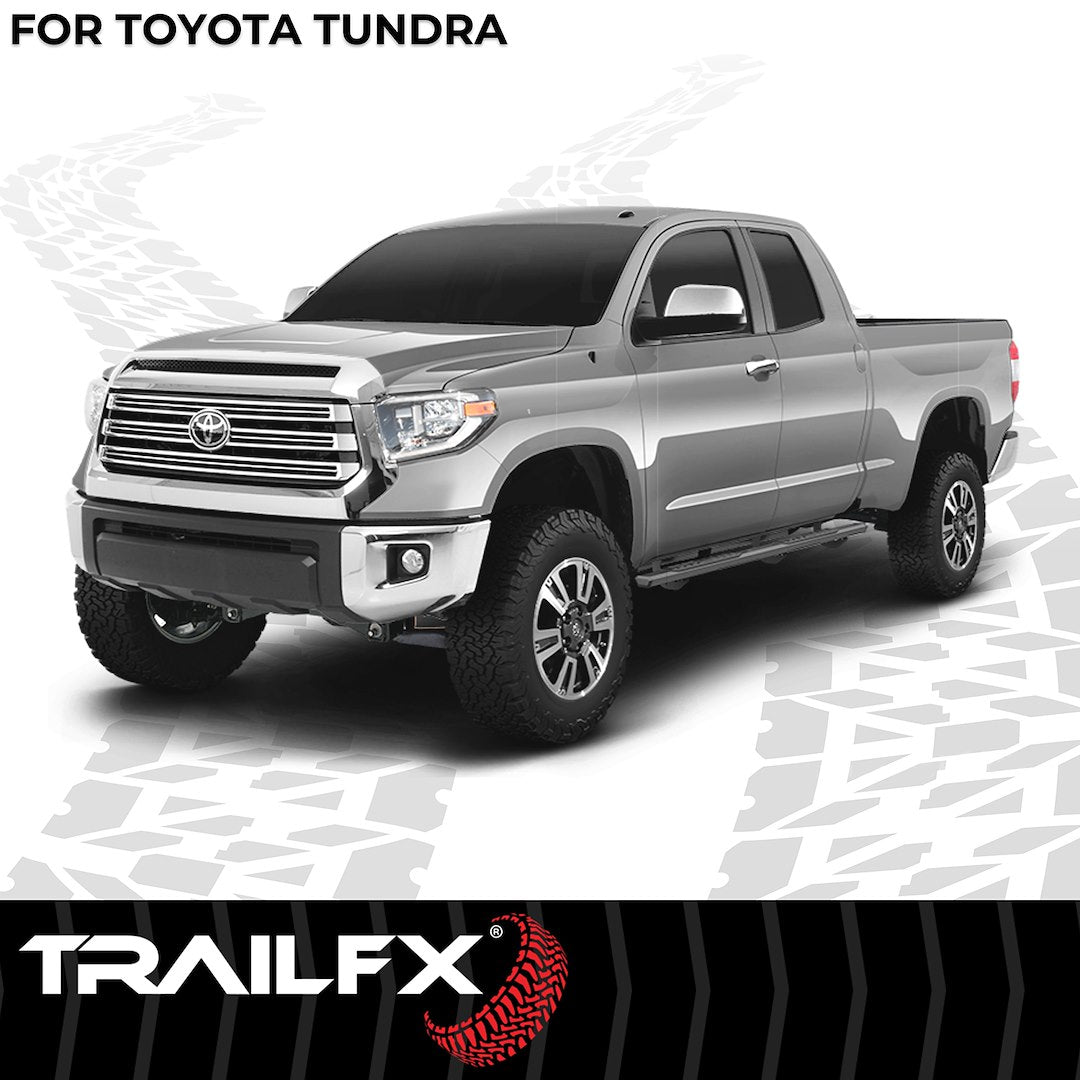 その他 tundra A4 Step Bars For Toyota Tundra Double Cab (AL4018B) – TrailFX.com