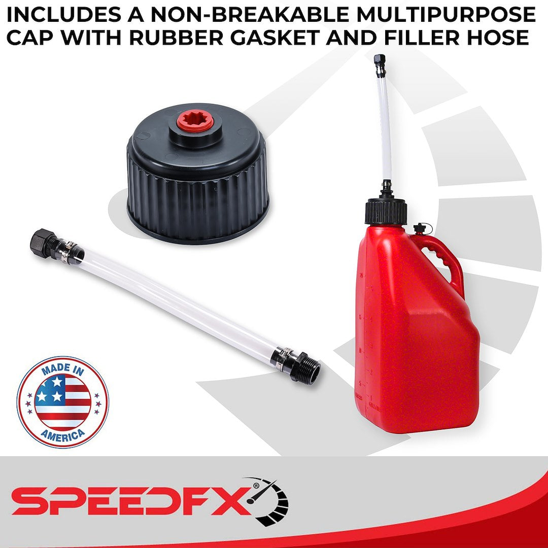 Utility Jug, 5 Gallon- Red (8830) – TrailFX.com