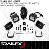 Trailfx 2x2s2 Driving/ Fog Light||t8l_2x2s2_Led Pod Lights_B2c_5.Jpg||89||t8l2x2s2||1771865