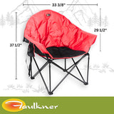 Faulkner 49579h Camping Chair||flk_49579h_Big Dog Bucket Chair_Red Black_B2c_3.Jpg||87||flk49579h||1597459