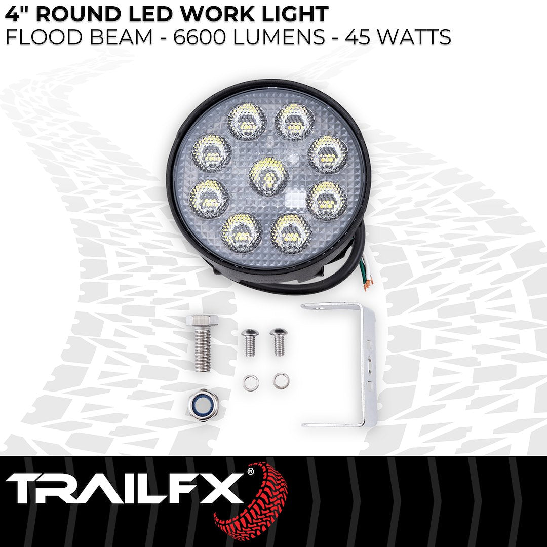 Trailfx 4rndwlamf1 Work Light||t8l_4rndwlamf1_Rnd Work Light_B2c_5.Jpg||89||t8l4rndwlamf1||1779958