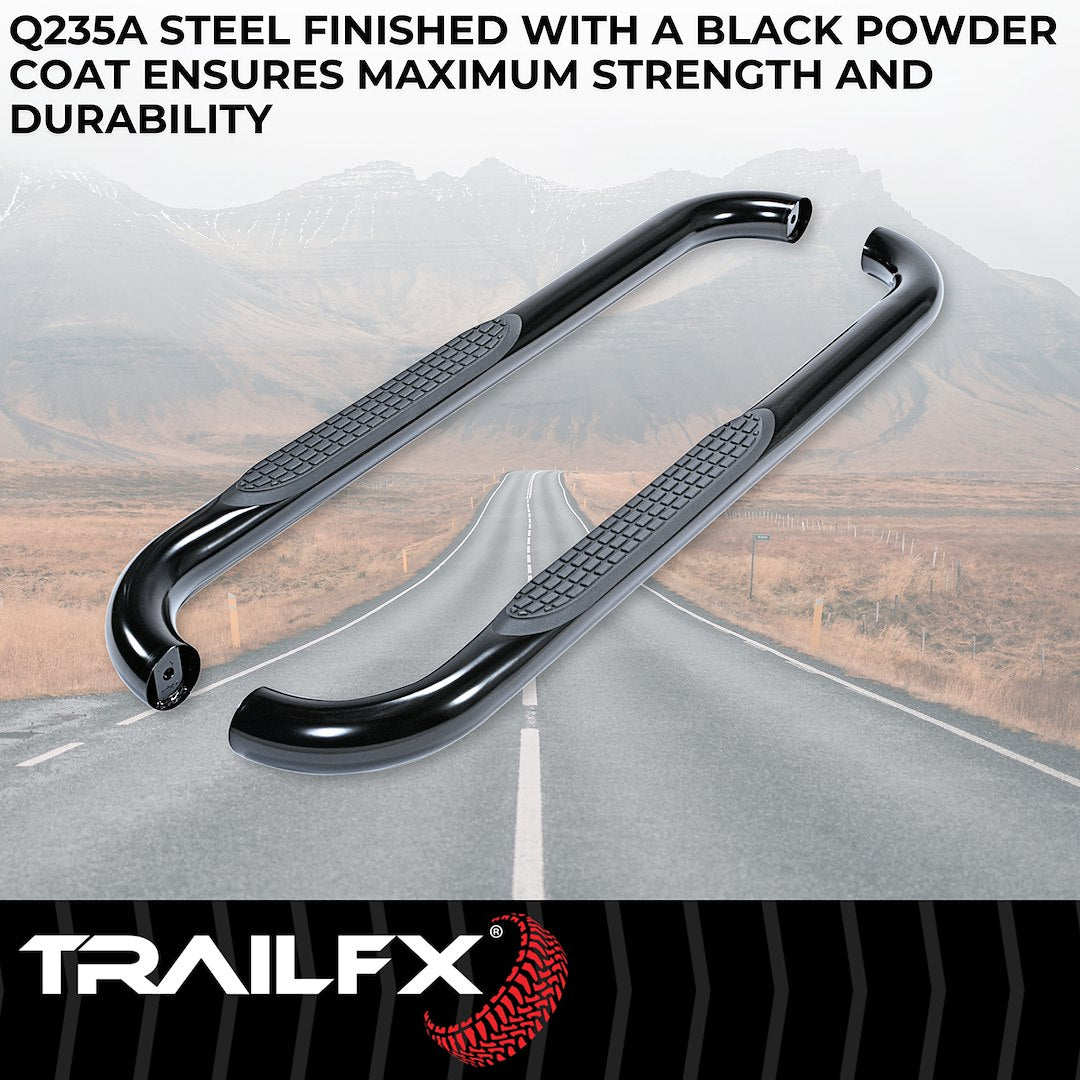 Trailfx 1130301093 Nerf Bar||t83_1130301093_3 Inch Round Step Bar_Standard_B2c_2.Jpg||86||t831130301093||1515960