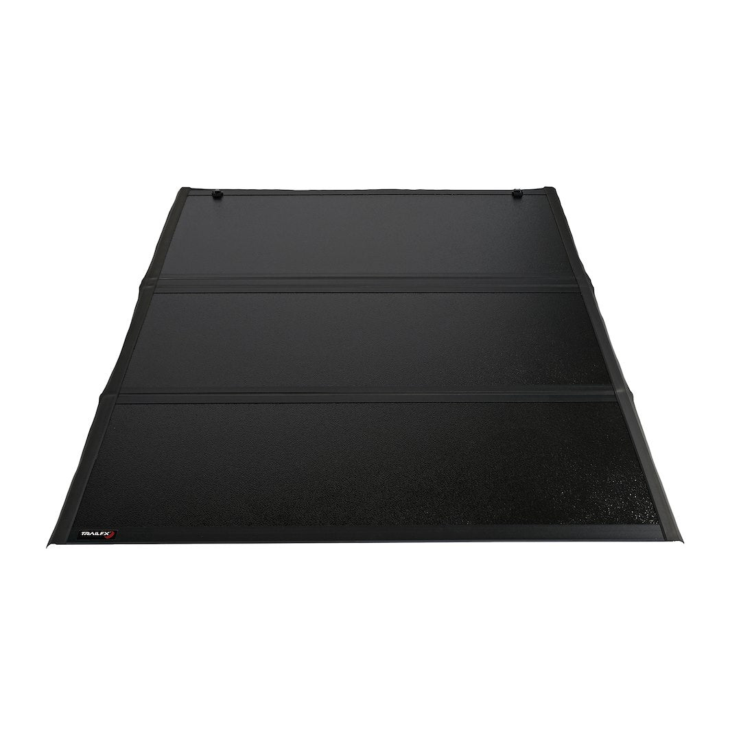 Trailfx Tfx4523 Tonneau Cover||t8n_Tfx2524_Tonneau Cover_Hard Tri-Fold_Front View_1 Open Gf.Jpg||85||t8ntfx4523||1508652