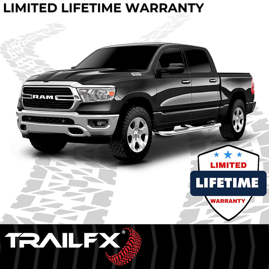 Trailfx A0046s Nerf Bar||t83_A0046s_3 Inch Round Step Bar_Standard_B2c_7.Jpg||91||t83a0046s||1515690