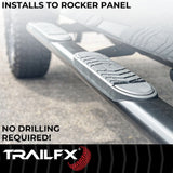 Trailfx A7103t Nerf Bar||t83_A7103t_5 Inch Oval Bent Step Bar_Crew_B2c_7.Jpg||91||t83a7103t||1680667