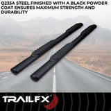 Trailfx A1545t Nerf Bar||t83_A1545t_4 Inch Oval Straight Step Bar_Crew_B2c_2.Jpg||86||t83a1545t||1521566