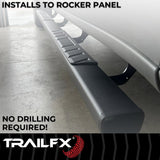 Trailfx A4010b Nerf Bar||t83_A4010b_4 Inch Trapezoid Step Bar_B2c_7.Jpg||91||t83a4010b||1590947
