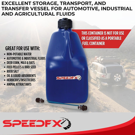 Speedfx 8832 Liquid Storage Container||s73_8832_5 Gallon Utility Jug_B2c_7.Jpg||91||s738832||1780196
