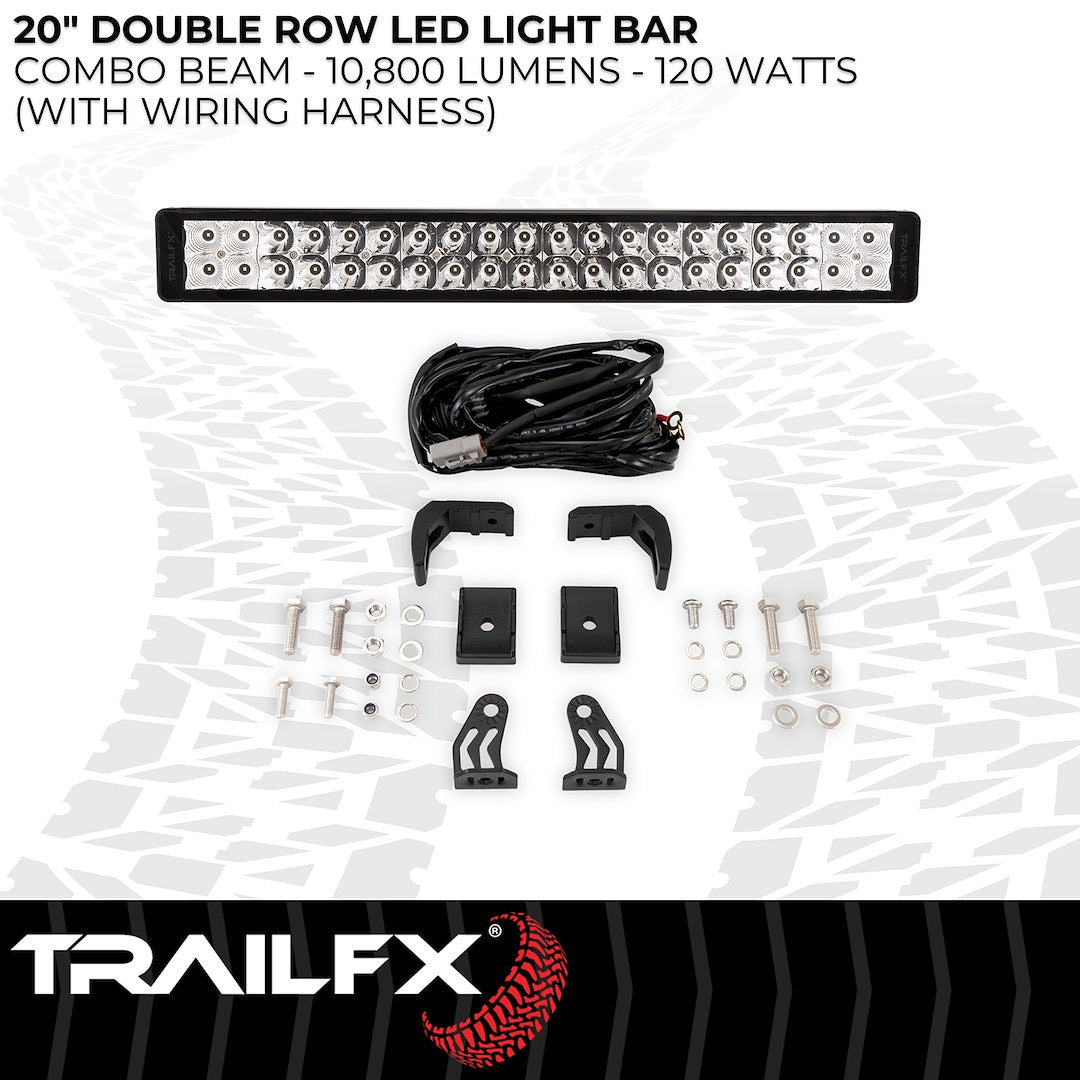 Trailfx 20drcm Light Bar||t8l_20drcm_Double Row Led Light Bar_B2c_5.Jpg||89||t8l20drcm||1779851