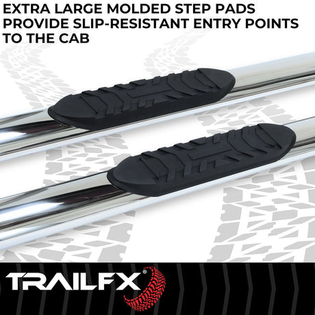 Trailfx A1530s Nerf Bar||t83_A1530s_4 Inch Oval Straight Step Bar_Standard_B2c_3.Jpg||87||t83a1530s||1521417