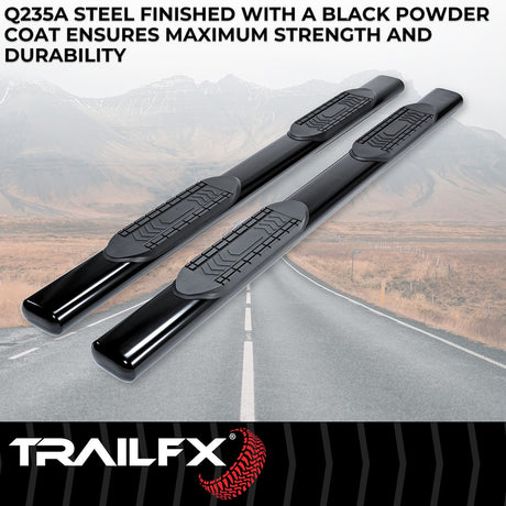 Trailfx A8211b Nerf Bar||t83_A8211b_6 Inch Oval Straight Step Bar_Extended_B2c_2.Jpg||86||t83a8211b||1548805