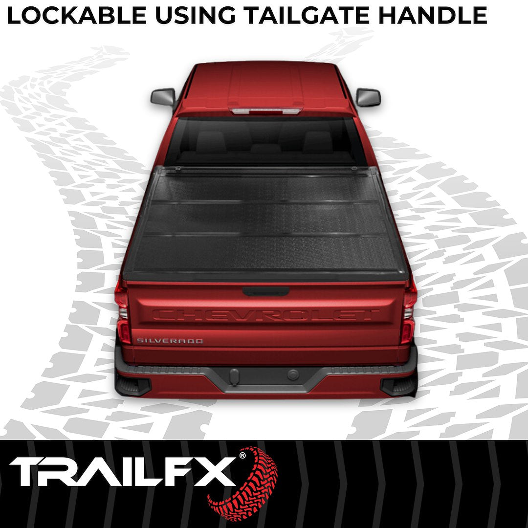 Hard Trifold Tonneau Cover For Toyota Tundra 6.5' (TFX5529