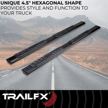 Trailfx Al4027b Nerf Bar||t83_Al4027b_A4 Step Bars_B2c_2.Jpg||86||t83al4027b||1787110