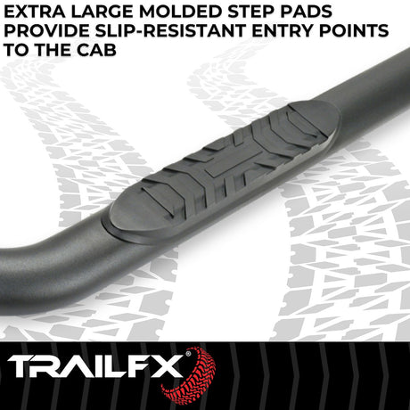 Trailfx A1019t Nerf Bar||t83_A1019t_4 Inch Oval Bent Step Bar_Crew_B2c_3.Jpg||87||t83a1019t||1521700