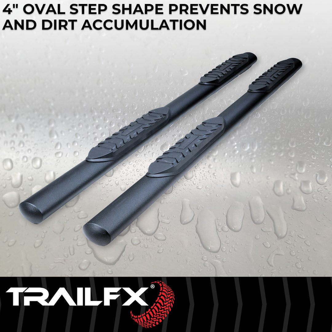 Trailfx A1557t Nerf Bar||t83_A1557t_4 Inch Oval Straight Step Bar_Extended_B2c_5.Jpg||89||t83a1557t||1521685