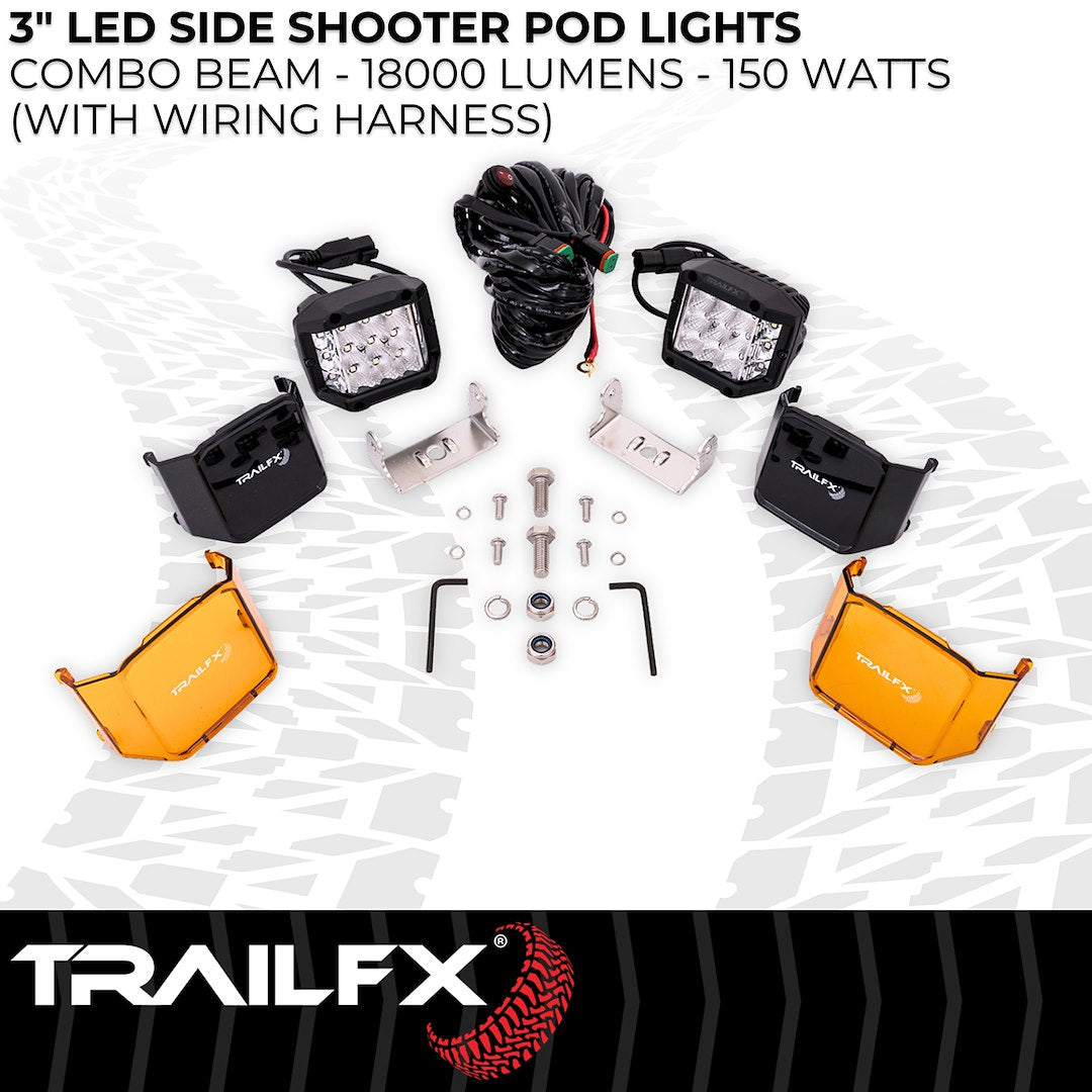 Trailfx Podsidf2 Driving/ Fog Light||t8l_Podsidf2_Led Side Shooter Pod Lights_B2c_5.Jpg||89||t8lpodsidf2||1771962