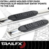Trailfx A7005s Nerf Bar||t83_A7005s_5 Inch Oval Straight Step Bar_Extended_B2c_3.Jpg||87||t83a7005s||1530244