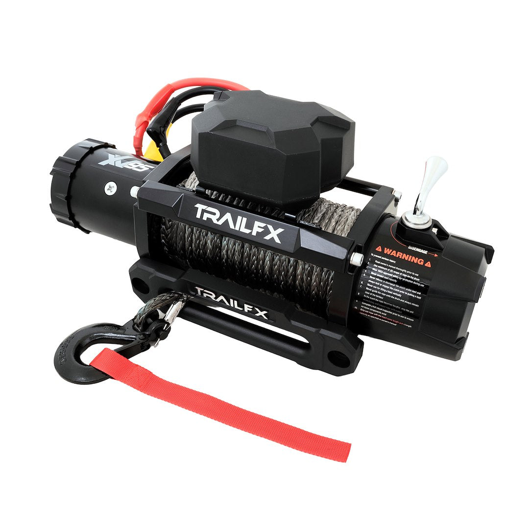 XV95Synthetic Rope Winch 9500 Lb (WXVS95B) – TrailFX.com